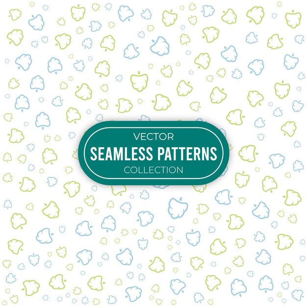 Vector seamless pattern flat vector design texture