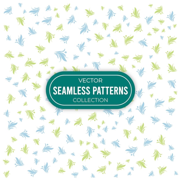 Vector seamless pattern flat vector design texture