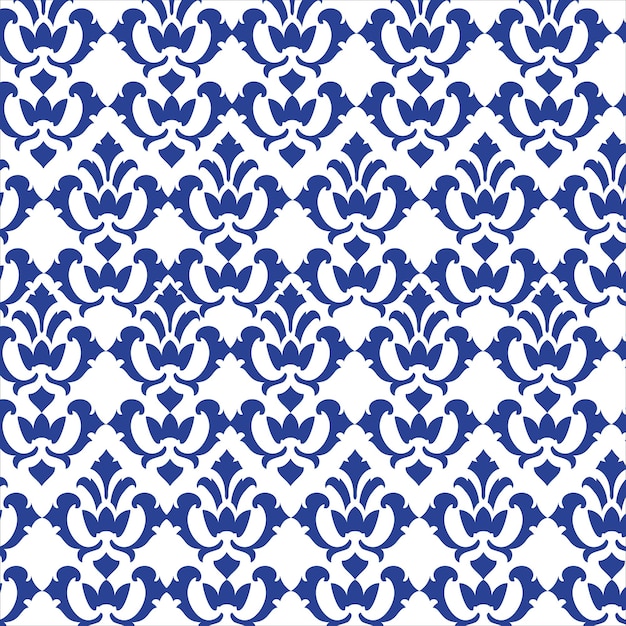 Seamless pattern floral background design.