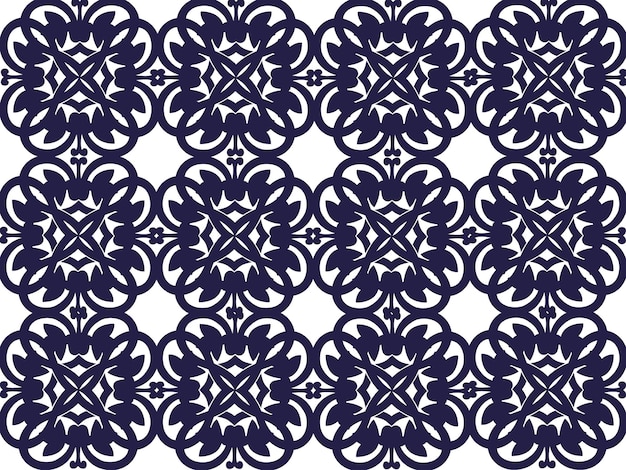 Seamless pattern floral background design.