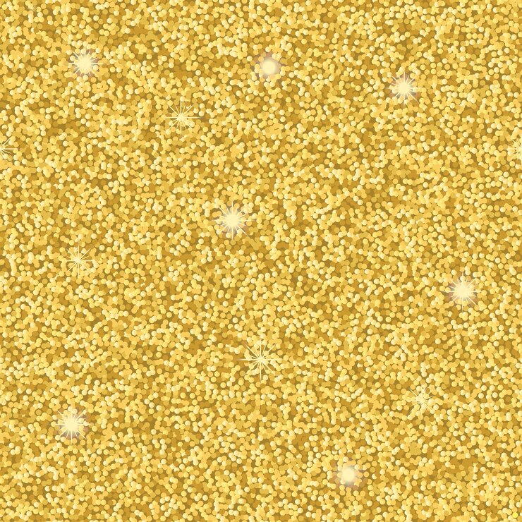 Vector seamless pattern from gold glitter repeat wallpaper for greeting birthday card textile prints