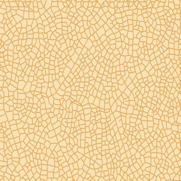 Seamless pattern from thread of autumn leave