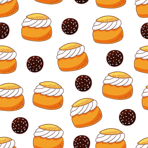 Seamless pattern from traditional