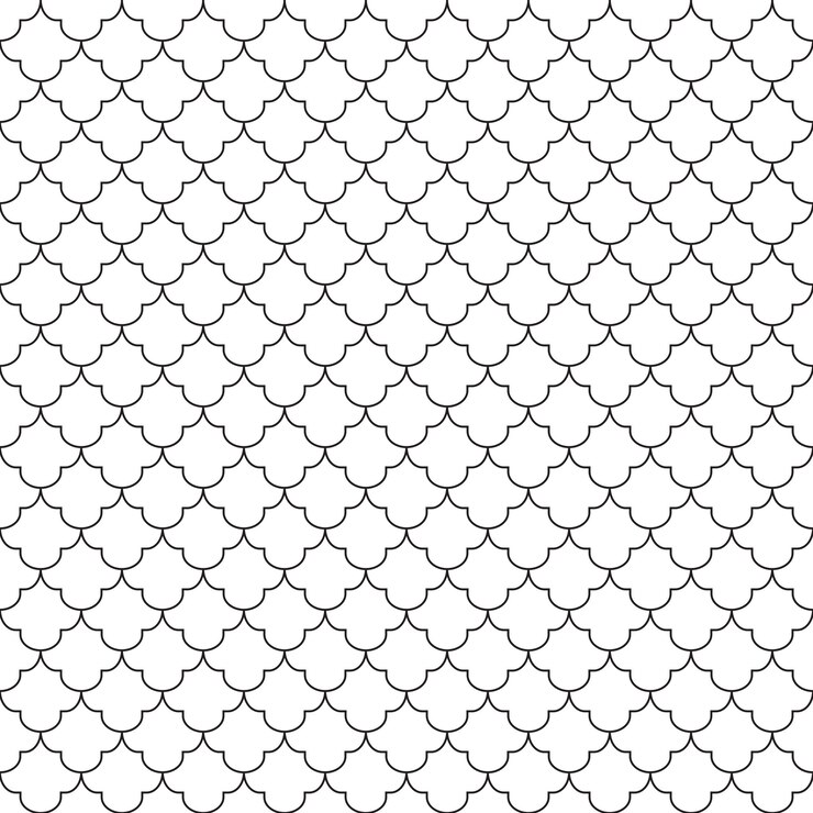 Vector seamless pattern geometric.black and white background.design for background