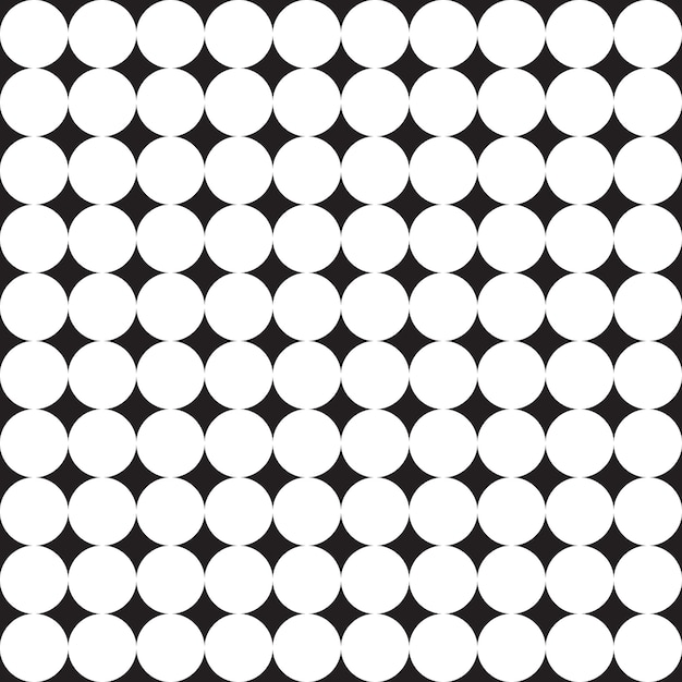 Modello senza cuciture geometrico sfondo bianco e nero