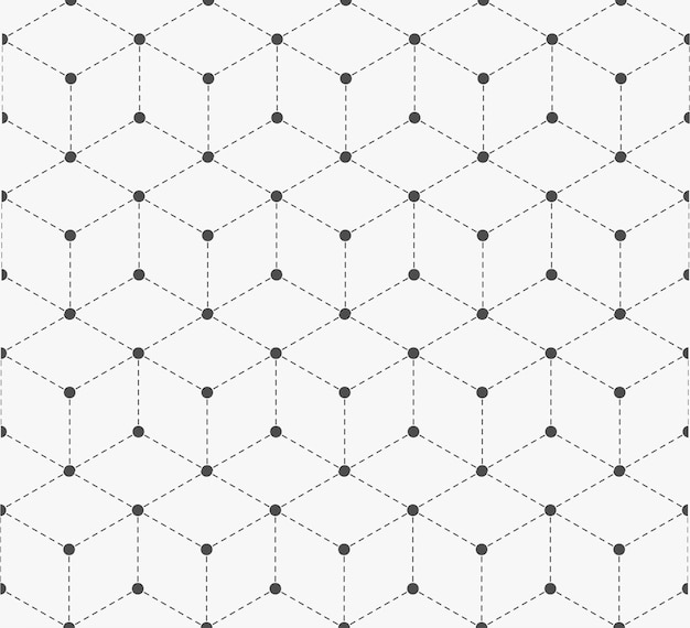 シームレスなパターンの幾何学的なミニマリスト