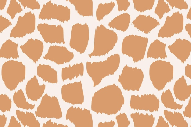 Seamless pattern giraffe skin texture