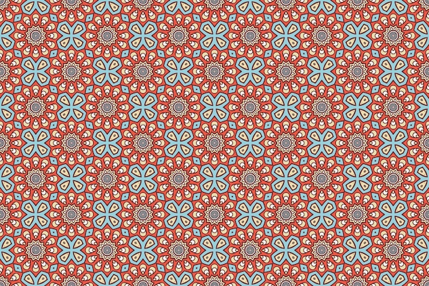 Vector seamless pattern. hand drawn vintage decorative elements.