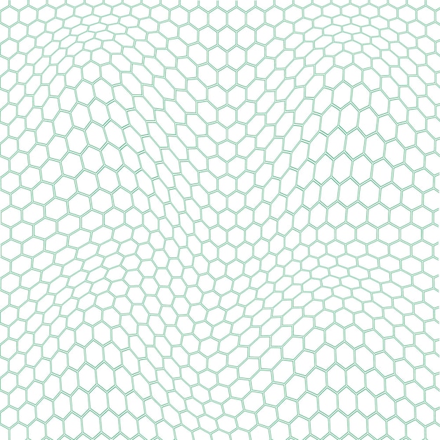 Vector seamless pattern of the hexagonal pattern