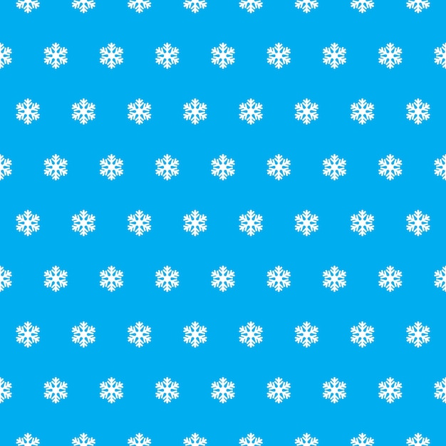 ベクトル 雪の結晶のシームレスなパターン