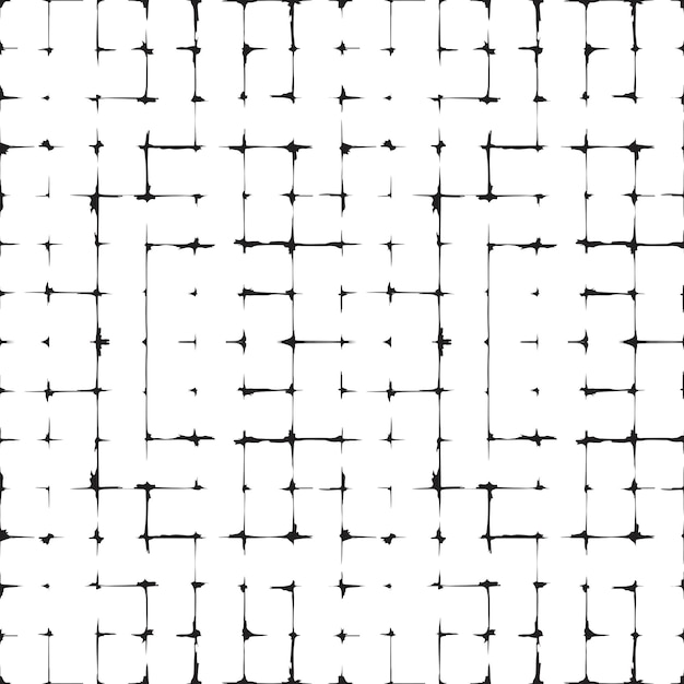 Seamless Pattern of Irregular Abstract Grid