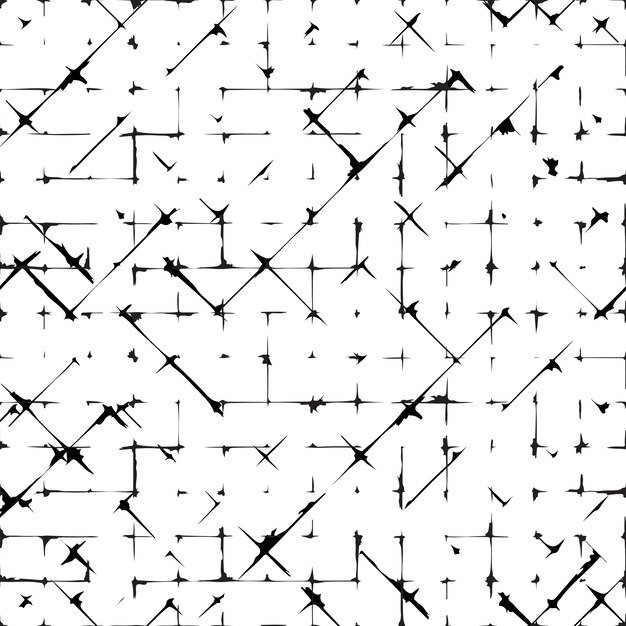 Seamless Pattern of Irregular Abstract Grid