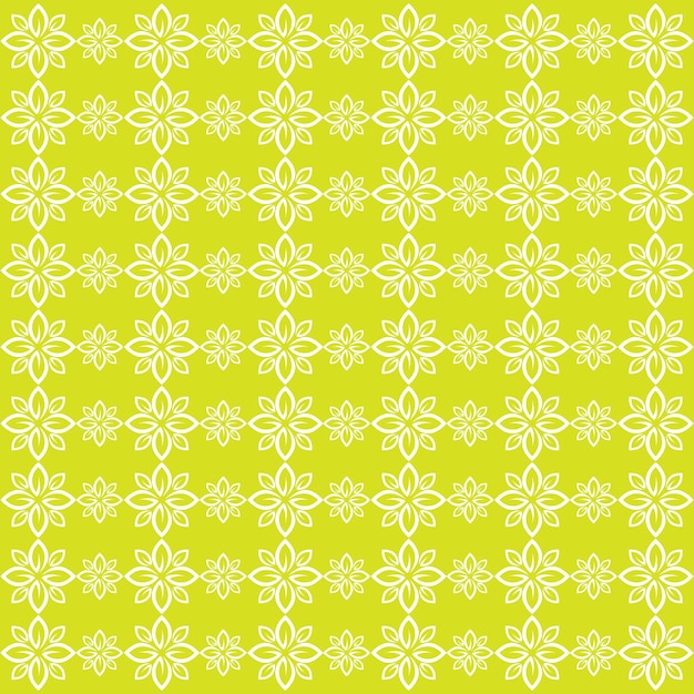 Seamless pattern leaf green vector image