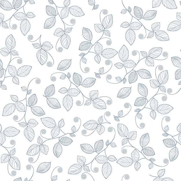 seamless pattern leaf