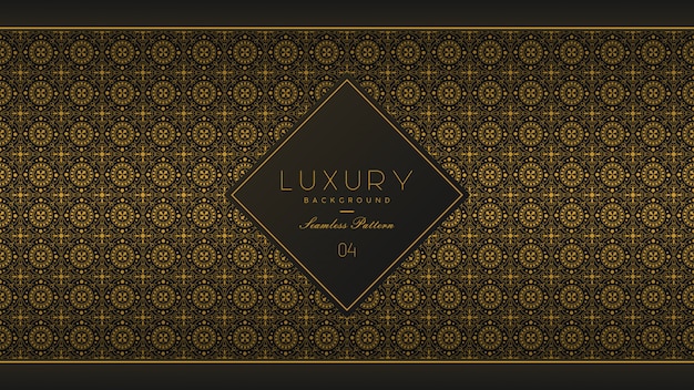 Seamless pattern luxury background