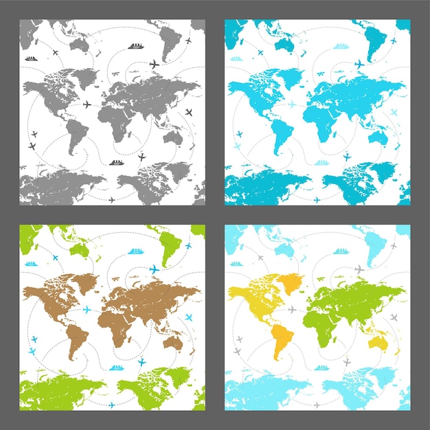 Modello senza cuciture della mappa