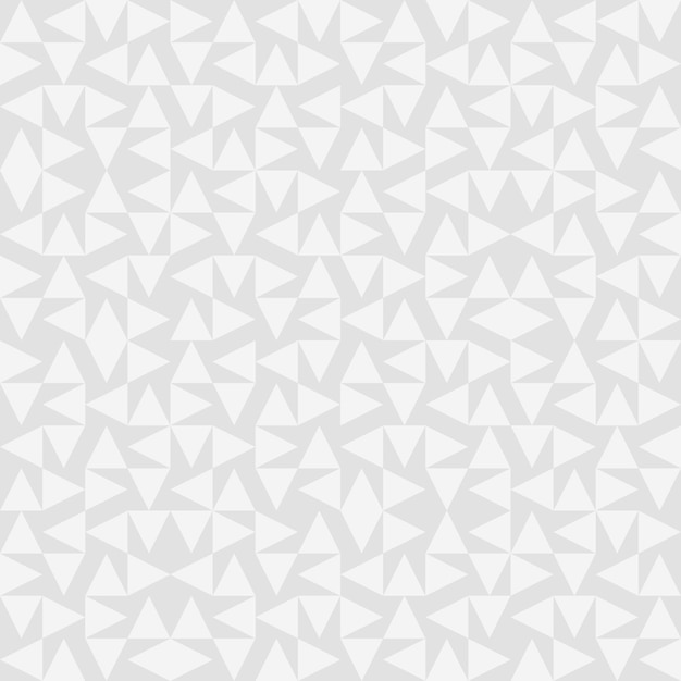 Seamless pattern mosaic structure of triangles
