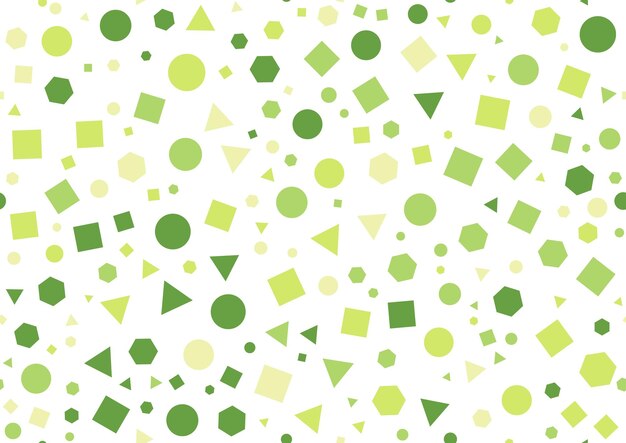 Vector seamless pattern of multicolored geometric shapes template for textures textiles wallpapers banners invitations and simple backgrounds layout for cover poster postcard interior and decorative art