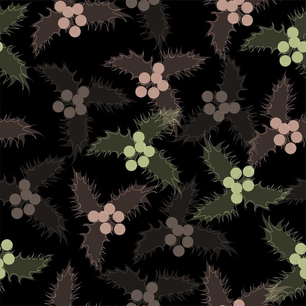 Seamless Pattern Multicolored Roses