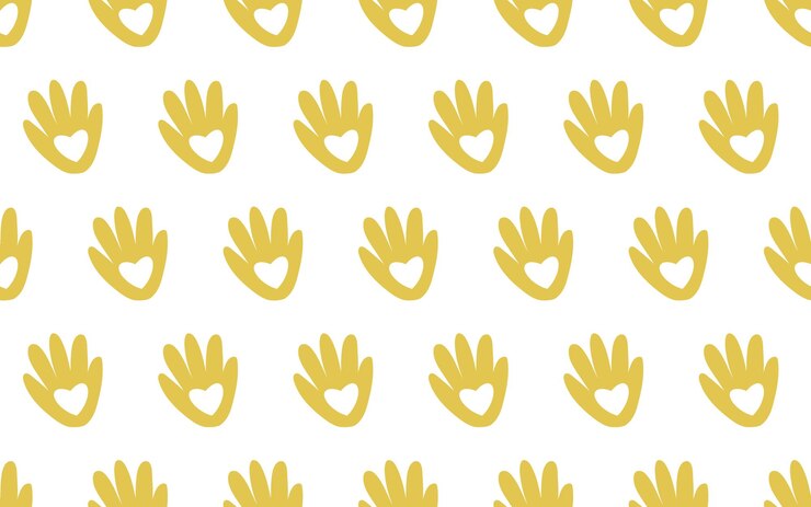 Vector seamless pattern the pattern pattern for textiles and gift packages a beautiful pattern with hand