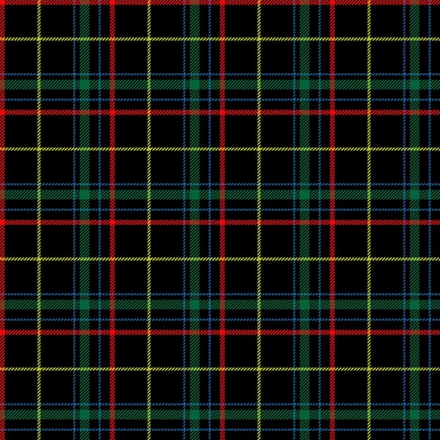 Seamless pattern of plaid check fabric texture striped textile printCheckered gingham fabric seam