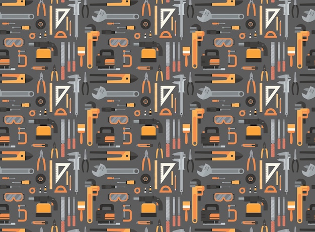 Seamless Pattern Of Repair 