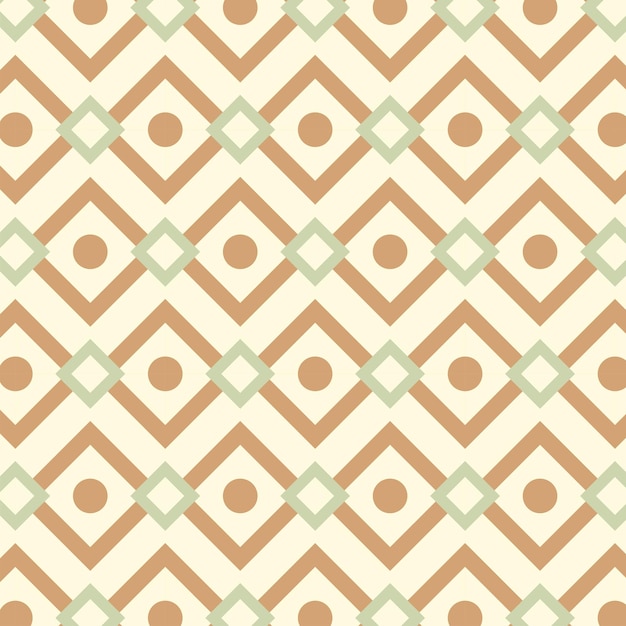 Seamless pattern in retro style