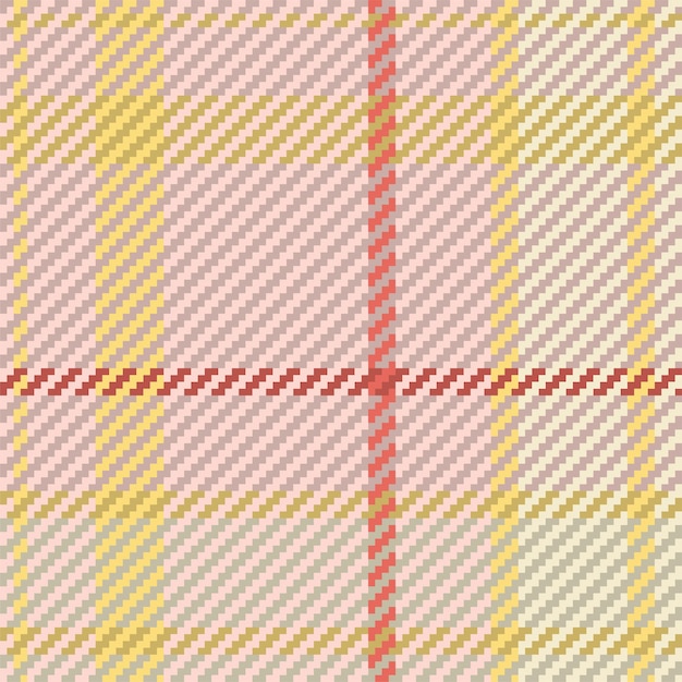 スコットランドのタータンチェック柄のシームレスパターン。チェック生地の質感で繰り返し可能な背景。縞模様のテキスタイルプリントのフラットなベクトルの背景。