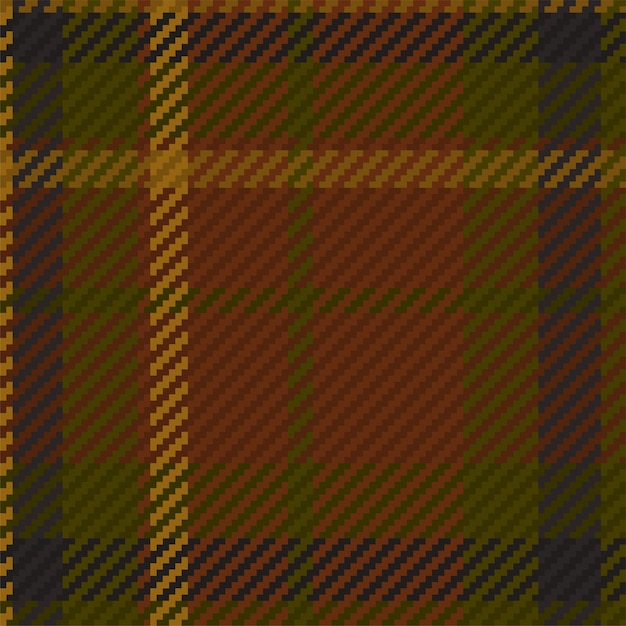 Vector seamless pattern of scottish tartan plaid. repeatable background with check fabric texture. flat vector backdrop of striped textile print.