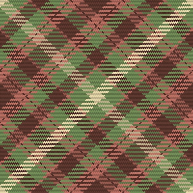 Vector seamless pattern of scottish tartan plaid. repeatable background with check fabric texture. flat vector backdrop of striped textile print.