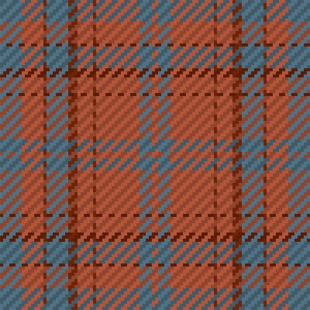 Seamless pattern of scottish tartan plaid. repeatable background with check fabric texture. flat vector backdrop of striped textile print.