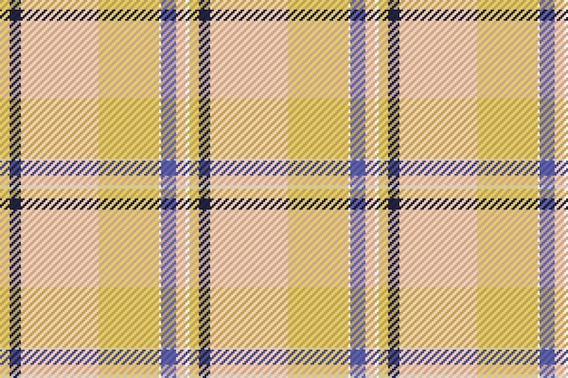 Seamless pattern of scottish tartan plaid. Repeatable background with check fabric texture. Flat vector backdrop of striped textile print.