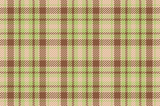 Seamless pattern of scottish tartan plaid. Repeatable background with check fabric texture. Flat vector backdrop of striped textile print.