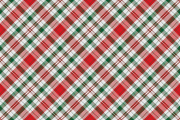 Бесшовный узор из шотландского тартана Повторяющийся фон с клетчатой текстурой ткани Векторный фон полосатый текстильный принт