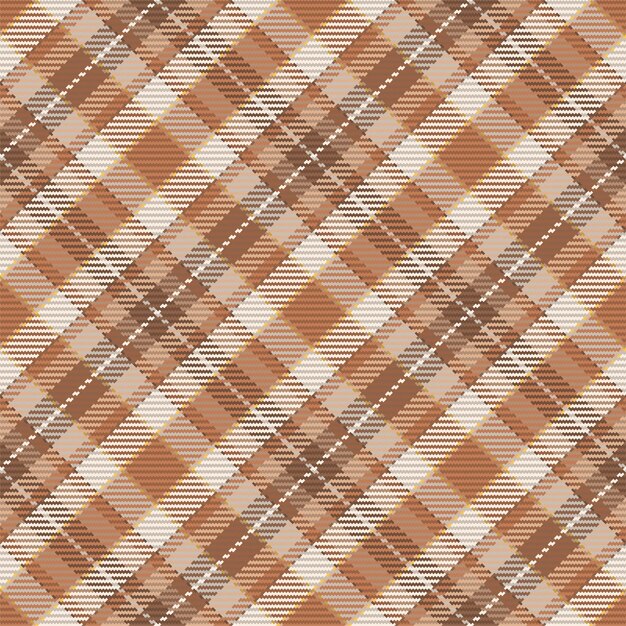 Seamless pattern of scottish tartan plaid Repeatable background with check fabric texture Vector backdrop striped textile print