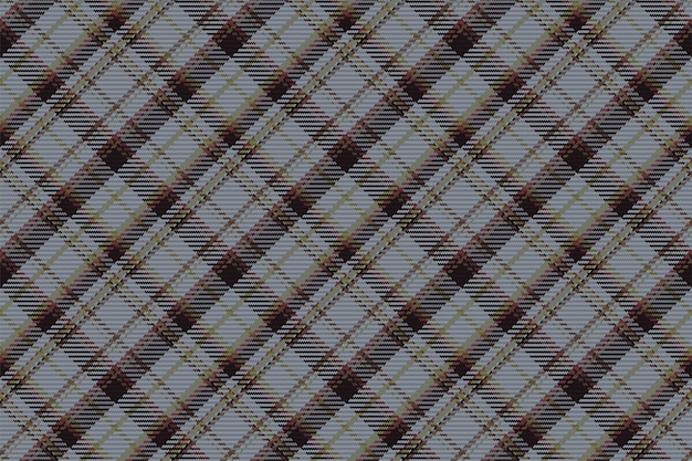 Seamless pattern of scottish tartan plaid Repeatable background with check fabric texture Vector backdrop striped textile print