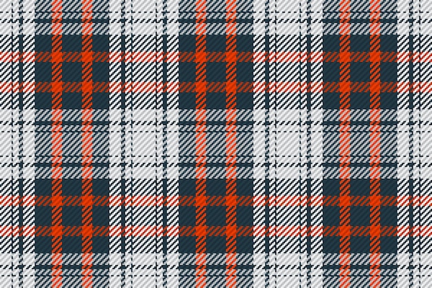 Seamless pattern of scottish tartan plaid Repeatable background with check fabric texture Vector backdrop striped textile print