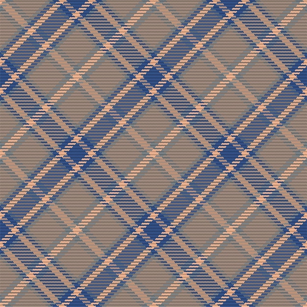 Seamless pattern of scottish tartan plaid repeatable background with check fabric texture vector backdrop striped textile print