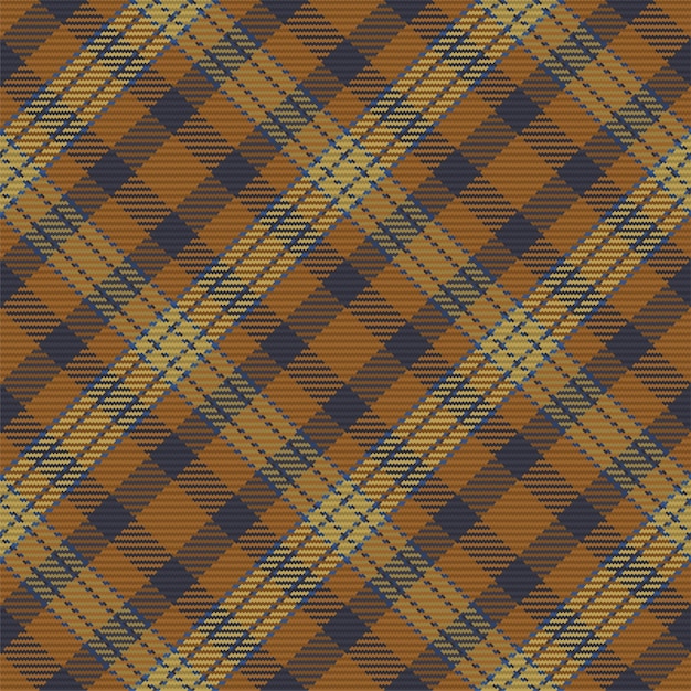 Seamless pattern of scottish tartan plaid Repeatable background with check fabric texture Vector backdrop striped textile print