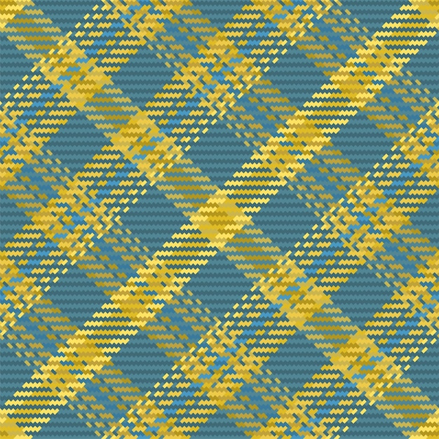 Seamless pattern of scottish tartan plaid Repeatable background with check fabric texture Vector backdrop striped textile print