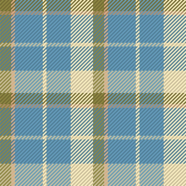 Seamless pattern of scottish tartan plaid repeatable background with check fabric texture vector backdrop striped textile print