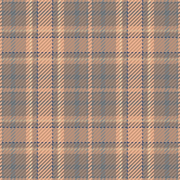 Vector seamless pattern of scottish tartan plaid repeatable background with check fabric texture vector backdrop striped textile print