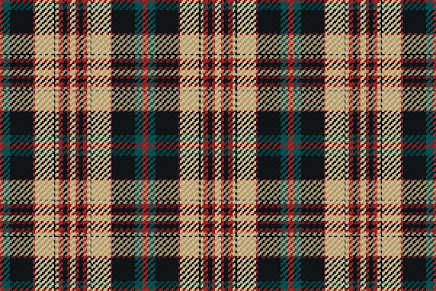 Vector seamless pattern of scottish tartan plaid repeatable background with check fabric texture vector backdrop striped textile print