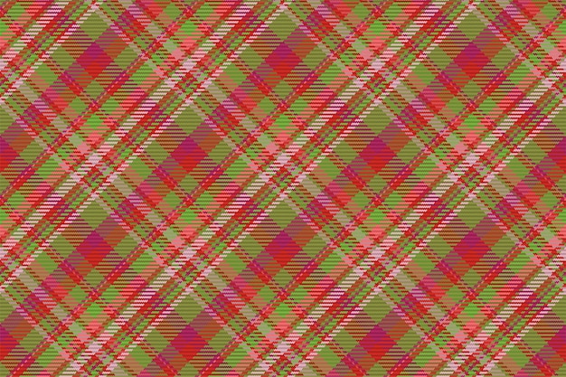 Vector seamless pattern of scottish tartan plaid repeatable background with check fabric texture vector backdrop striped textile print