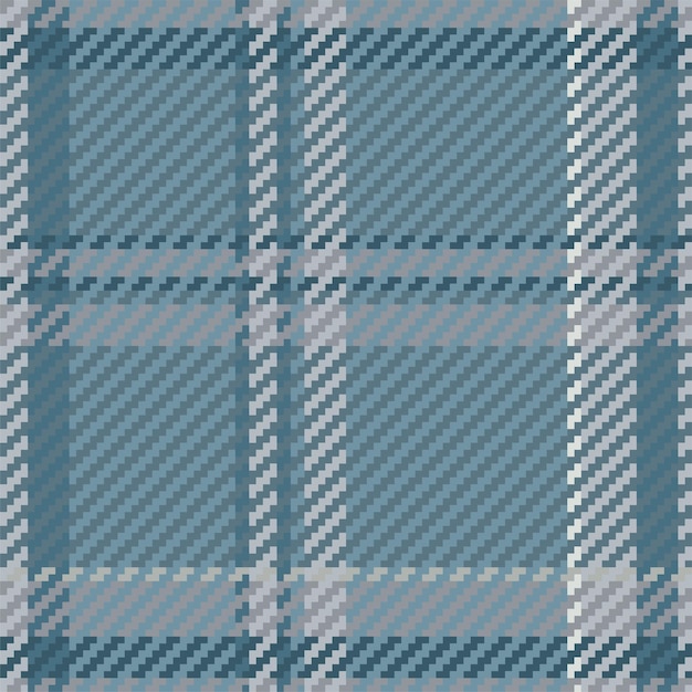 Seamless pattern of scottish tartan plaid. Repeatable background with check fabric texture. Vector backdrop striped textile print.