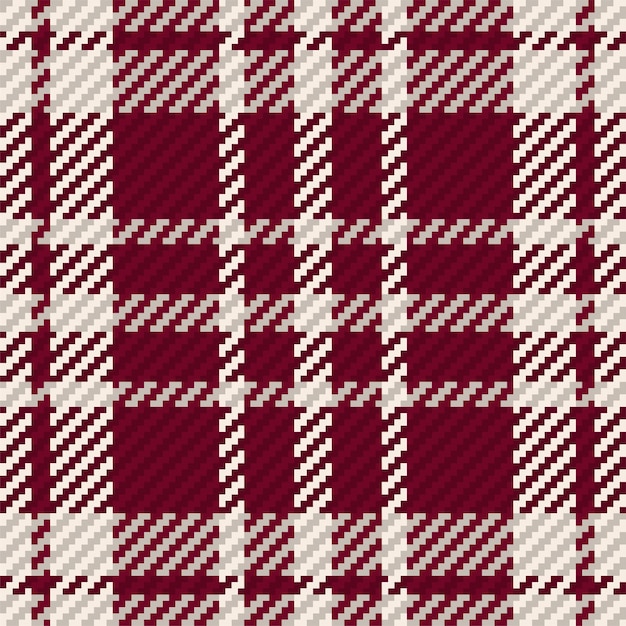 Seamless pattern of scottish tartan plaid. Repeatable background with check fabric texture. Vector backdrop striped textile print.