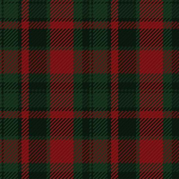 Seamless pattern of scottish tartan plaid. Repeatable background with check fabric texture. Vector backdrop striped textile print.