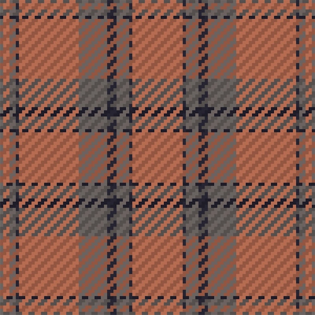 Seamless pattern of scottish tartan plaid. repeatable background with check fabric texture. vector backdrop striped textile print.