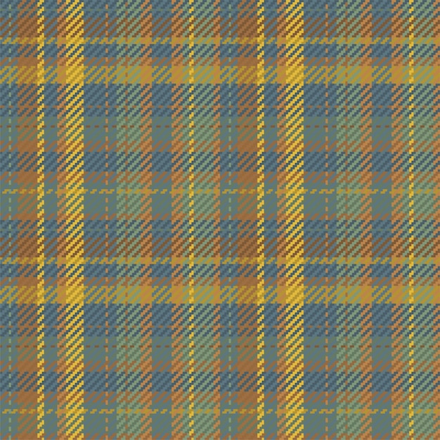 Seamless pattern of scottish tartan plaid repeatable background with check fabric texture vector backdrop striped textile print