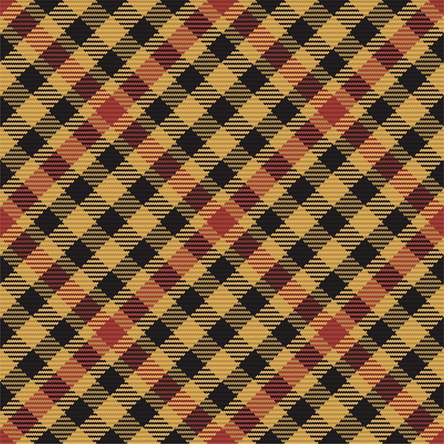 Seamless pattern of scottish tartan plaid. repeatable background with check fabric texture.